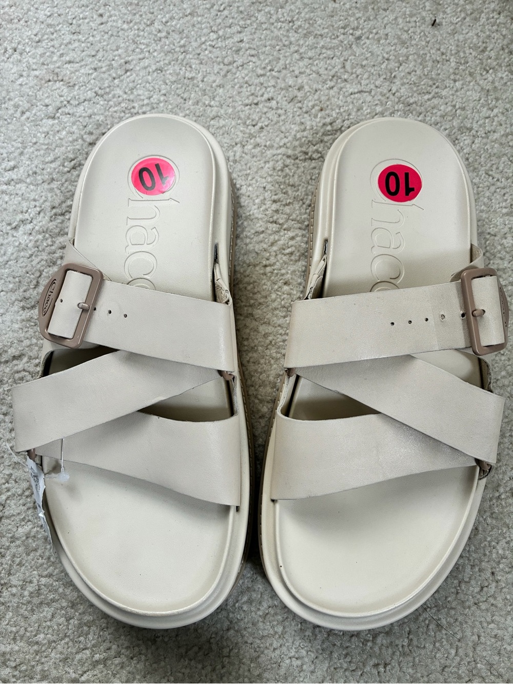 Chaco Townes Slide Sandal - Angora - 10